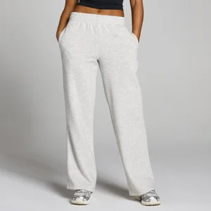 Ženske ravne trenirke MP Basics - svijetlo siva melanž - Size XS