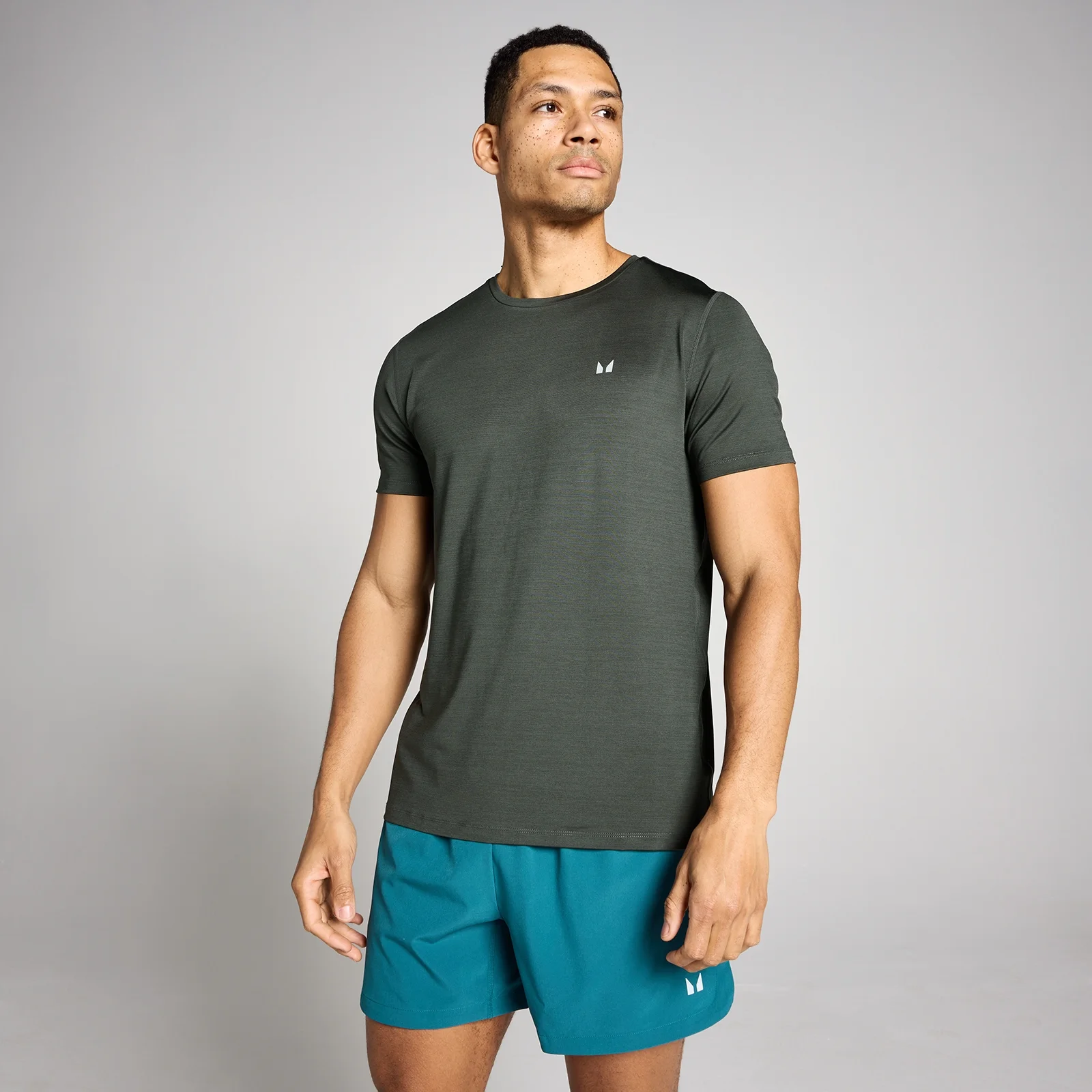 MP Men's Tempo Marl T-Shirt - Washed Black - L Fotografija 1