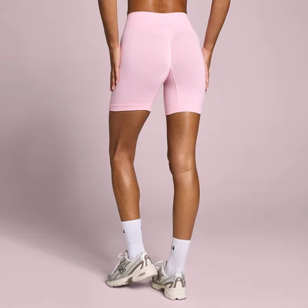 Ženske Tempo bešavne scrunch kratke hlače MP - Blush