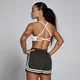 MP ženski Lift sportski grudnjak bez šavova s naramenicama - bijela
