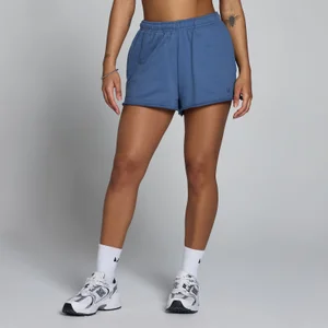 MP ženske lagane kratke hlače od loopback tkanine - Slate Blue - Size XS