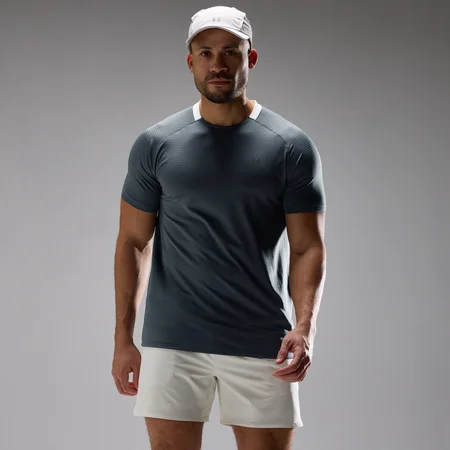 MP muška Training Ultra mrežasta majica - Anchor Grey