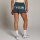 Ženske MP Move Club Graphic lagane loopback kratke sportske hlače - blijedo plava