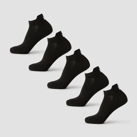 MP unisex niske čarape (5 para) - crna