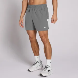 MP muške Active Training kratke hlače 5" s džepovima - čelično siva - Size XS