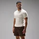 MP muška majica Velocity Ultra Seamless - prljavo bijela