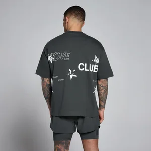 MP muška majica Hybrid Graphic Oversized Cotton - prana crna - Size S