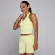 Ženska Tempo Seamless Halter Neck majica bez rukava MP - limun