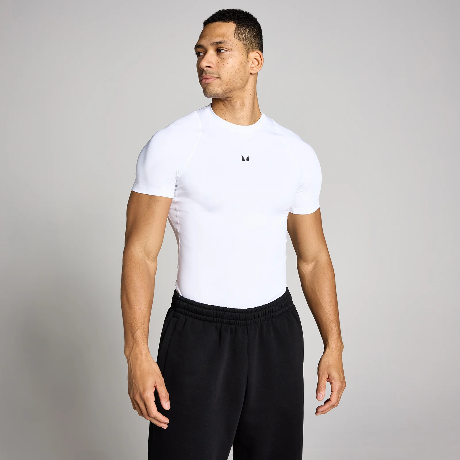 MP muški Training kratki rukav baselayer - bijela - XXL Fotografija 1