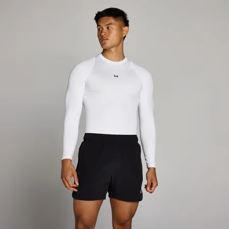 MP muški Training dugi rukav baselayer - bijela