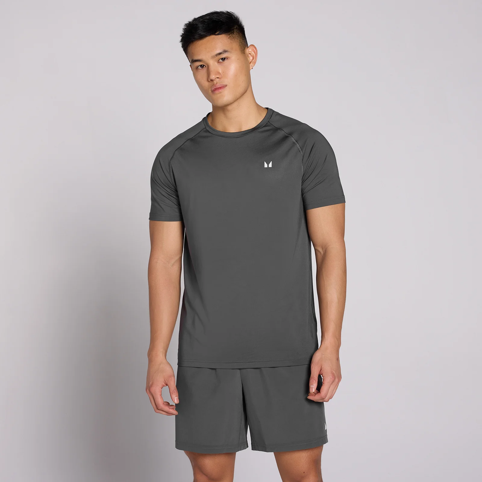 MP Men's Training Short Sleeve T-Shirt - Dark Grey - S Fotografija 1
