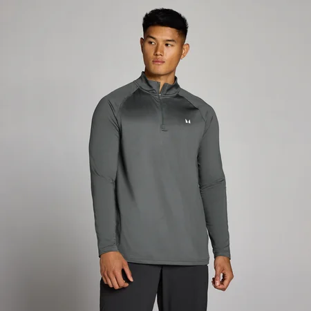Muška MP Training 1/4 Zip majica - tamno siva