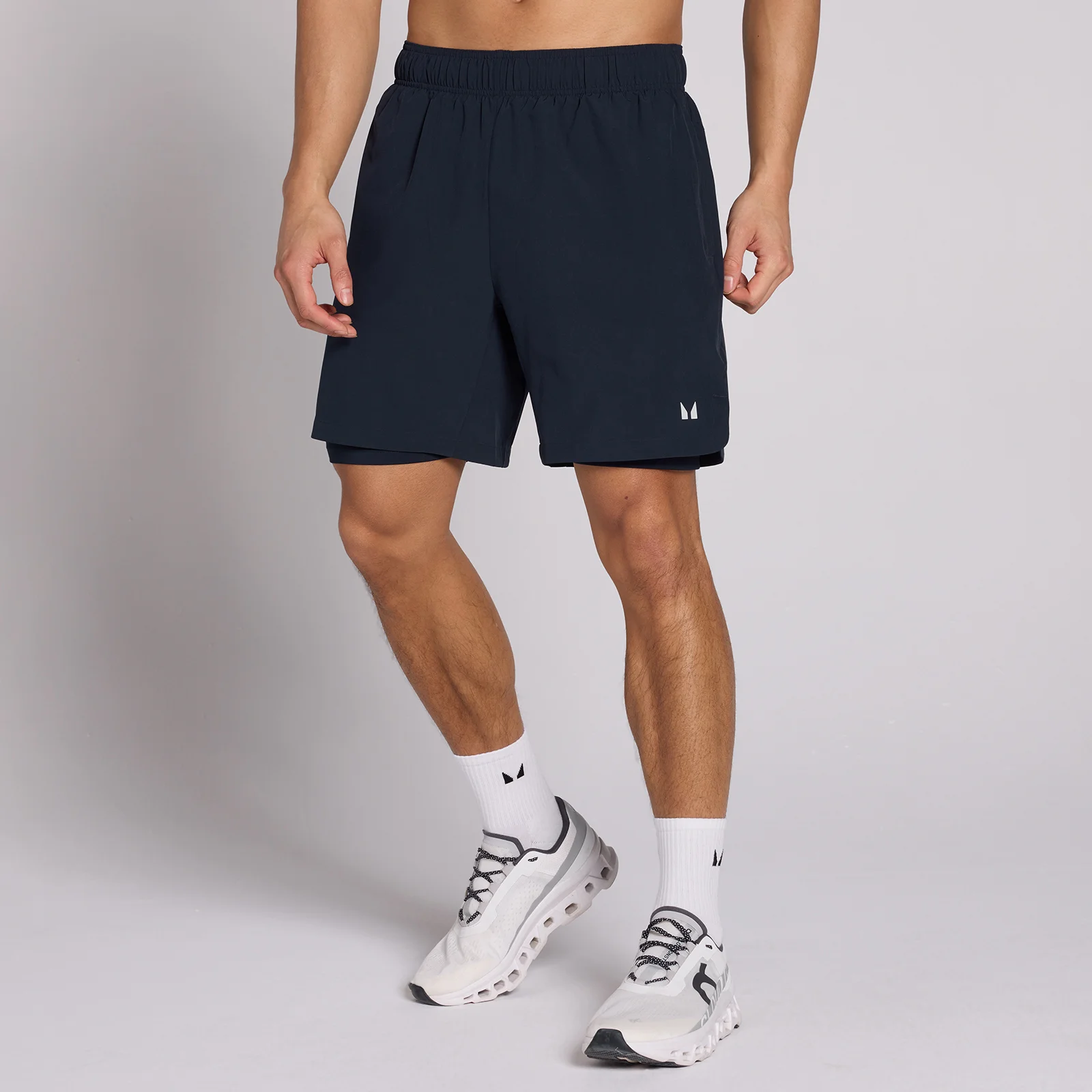 MP Men's 7" 2-in-1 Training Shorts - Dark Navy - S Fotografija 1
