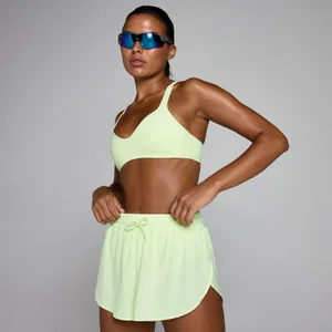 MP ženski Tempo sportski grudnjak s upletenim leđima - Washed Lime - Size L