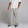 Oversized trenerka ravnih nogavica - Svijetlosiva
