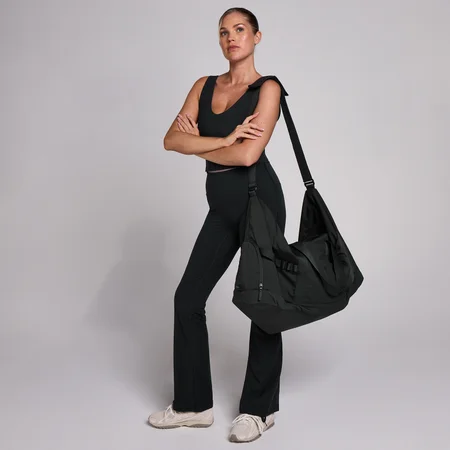 MP XL sportska torba - oprana crna