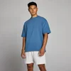 MP muška Washed oversized pamučna majica - Track Blue
