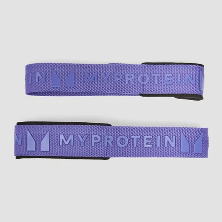Myprotein remenčići za dizanje s antiklizirajućim držanjem u torbici - Power Indigo