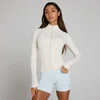 MP ženska jakna Tempo Ultra Seamless Full Zip - Mist/Silver
