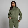 MP ženska Basics bomber jakna s patentom - Washed Olive
