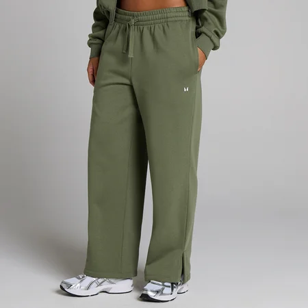 MP ženska Basics trenerka ravnih nogavica - Washed Olive