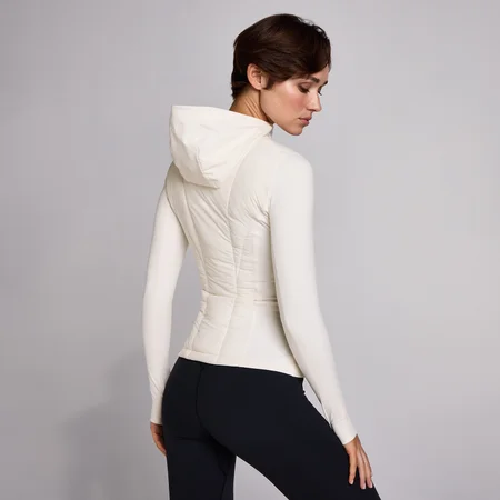 MP Ženska SculptForm Hybrid Jakna - Pearl