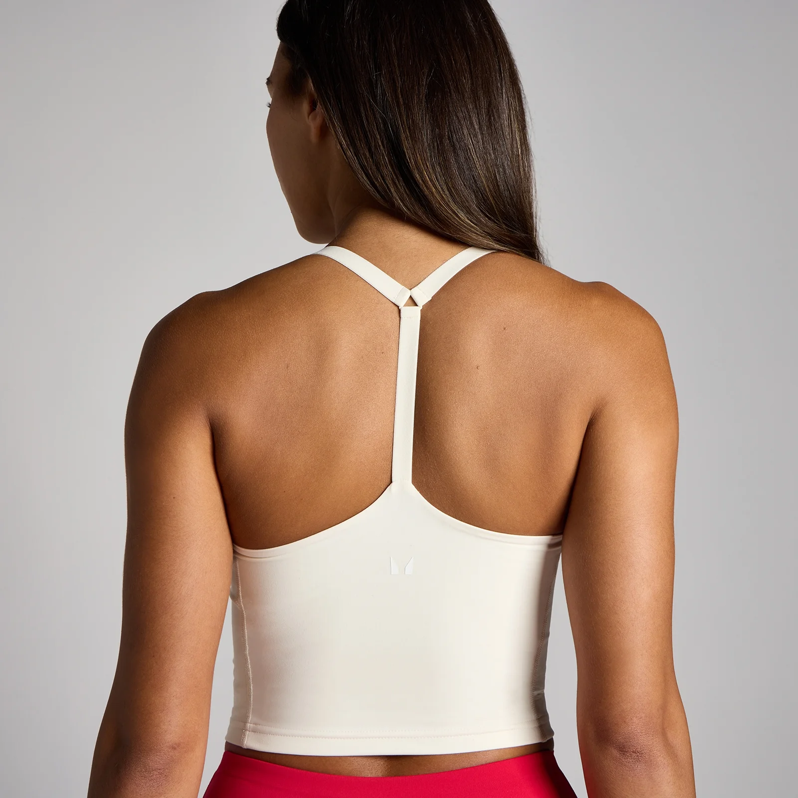 MP ženska Tempo Strappy Racerback majica - Vanilija - S Fotografija 4