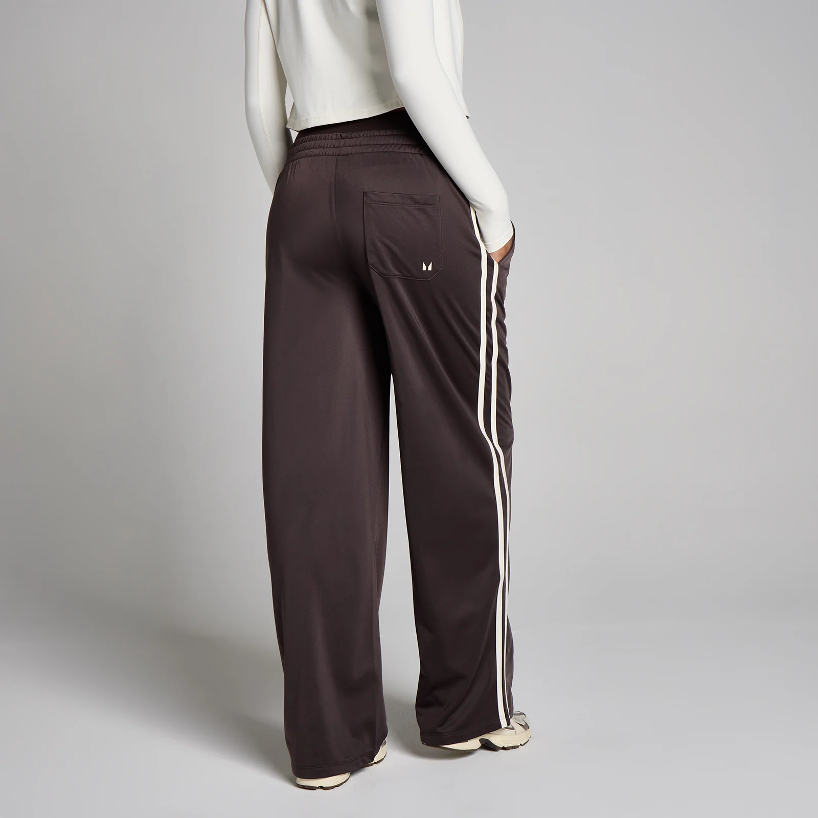MP ženske Tricot Track trenerke ravnih nogavica - kakao/vanilija - XS Fotografija 1