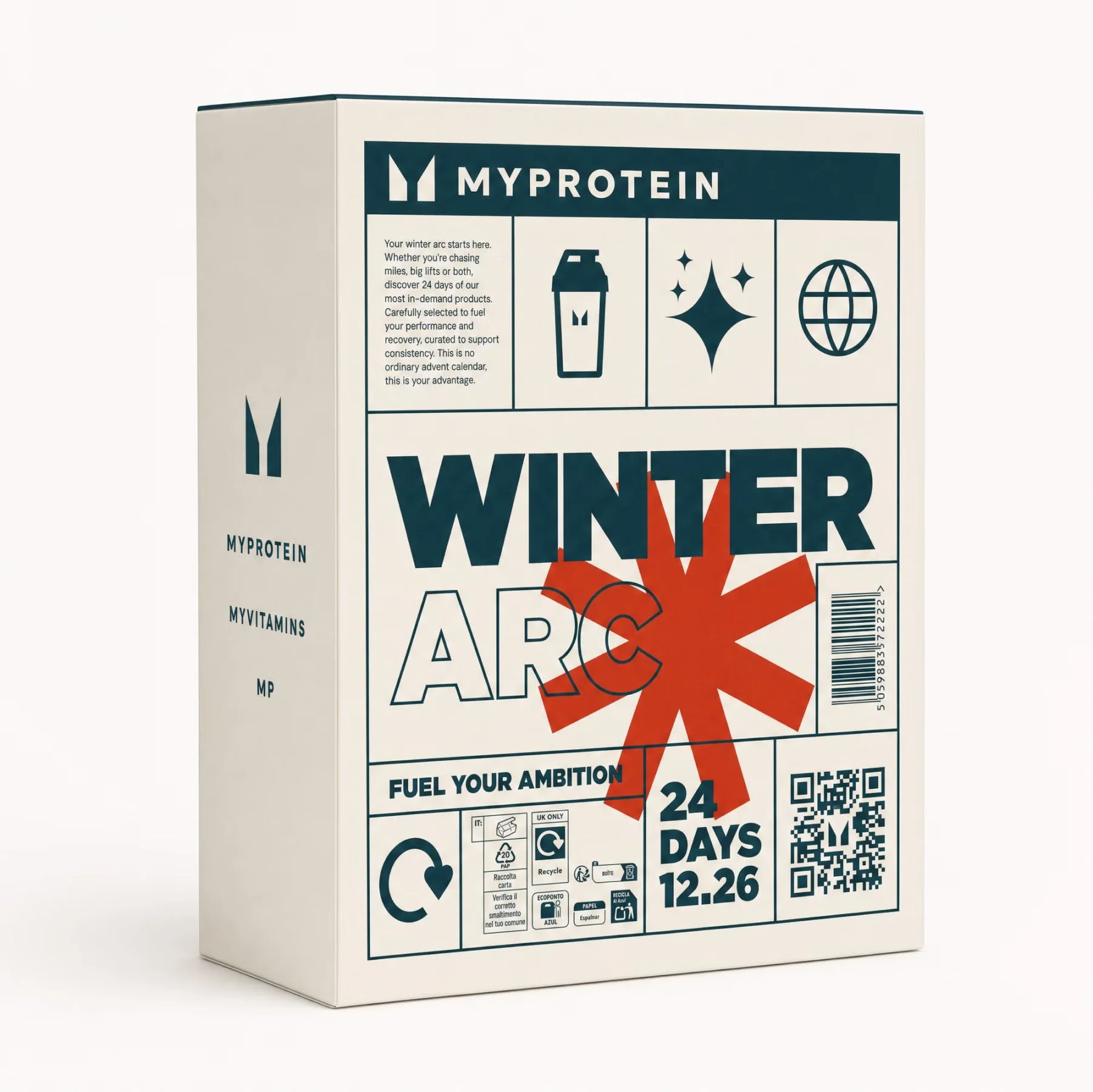 Myprotein Adventski Kalendar 2026 Fotografija 1