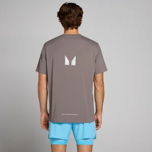 MP muška hibridna mrežasta majica - pepeljasto siva - Size M