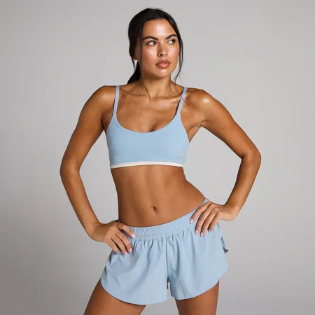 MP Tempo Contrast sportski grudnjak za žene - Denim plava