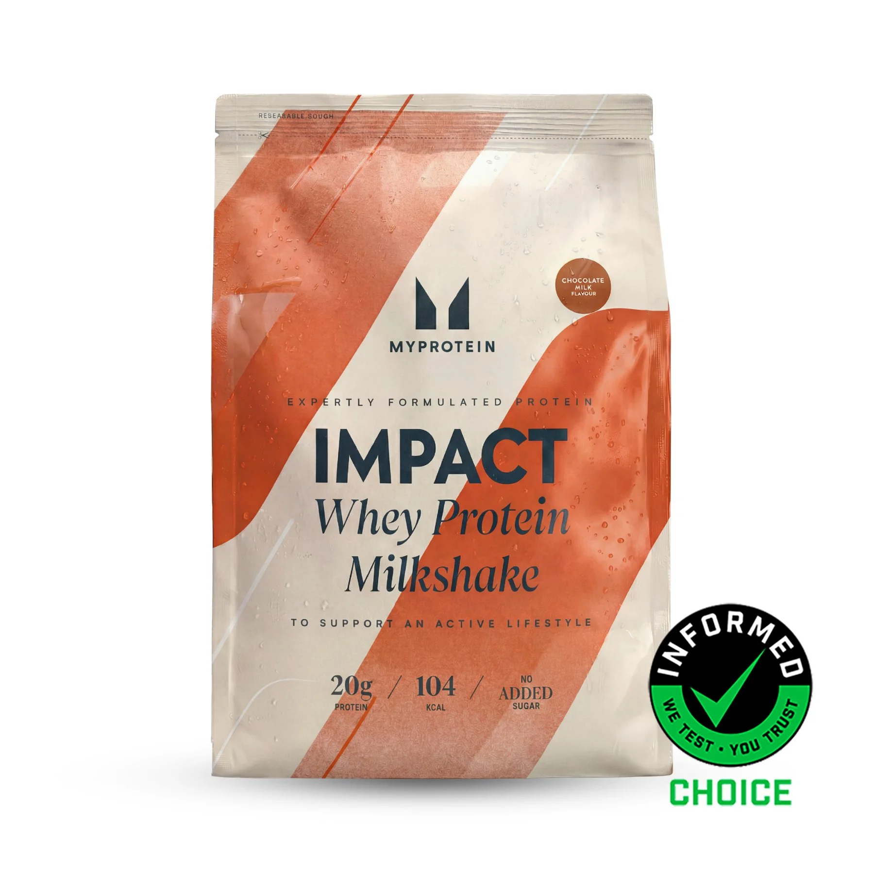 Impact Whey Protein - 2610g - 90Porcija - Chocolate (Milkshake) Fotografija 1