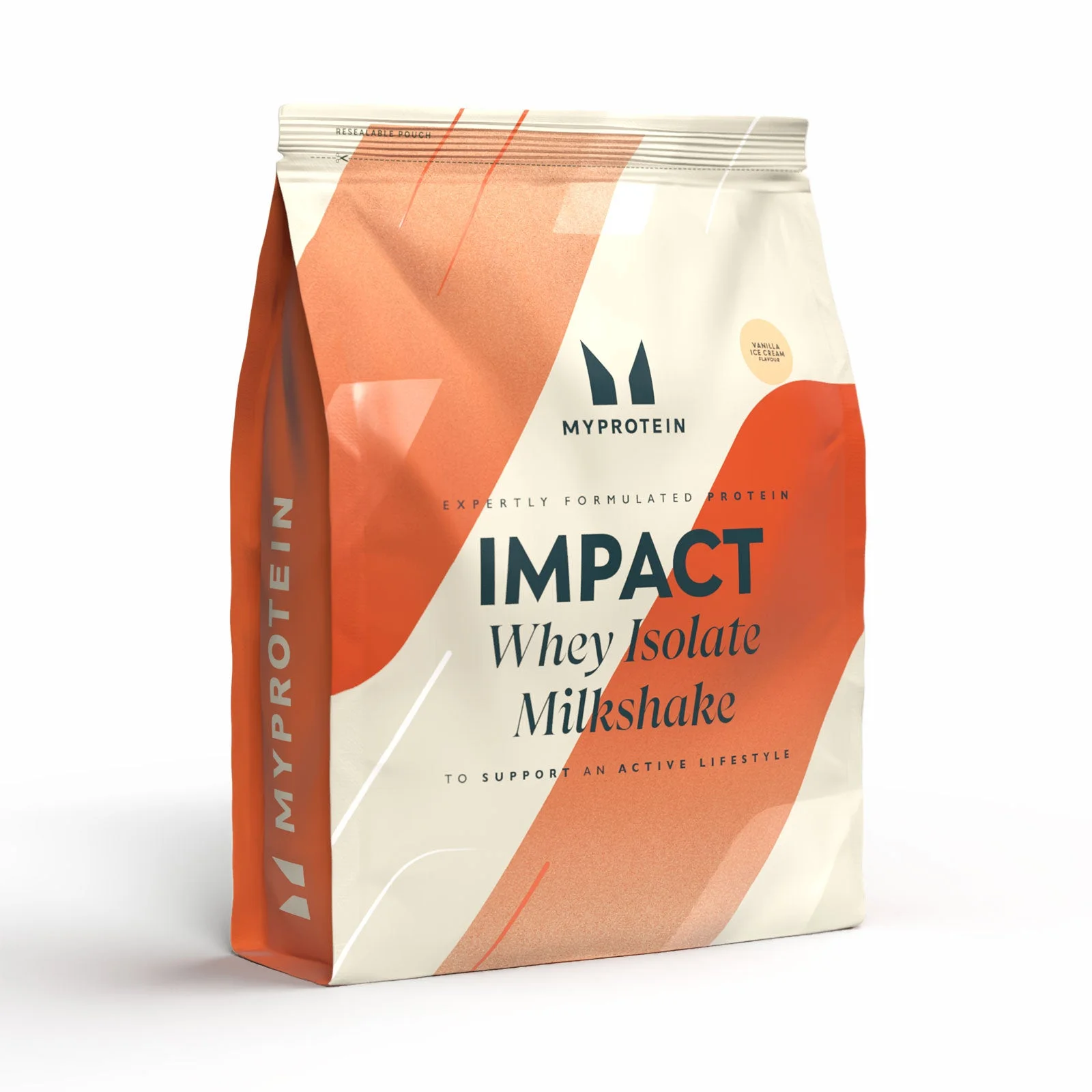 Impact Whey Isolate Milkshake - 450G - 15Porcija - Sladoled od Vanilije Fotografija 1