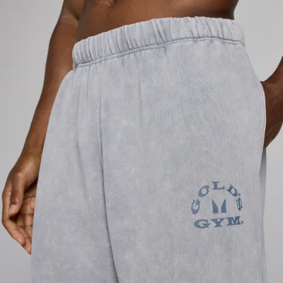 MP X Gold's Muška Washed Graphic Oversized Trenirke - Steel Blue - L Fotografija 6