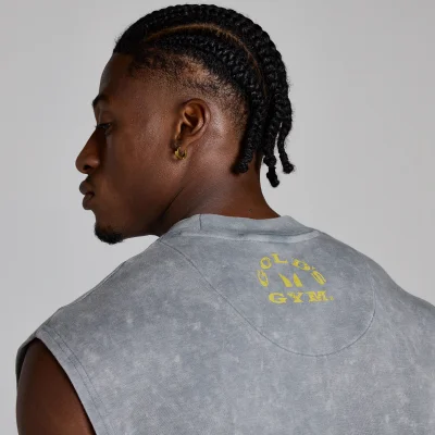 MP X Gold's Muška Washed Graphic Oversized Tank - Steel Blue - XL Fotografija 6