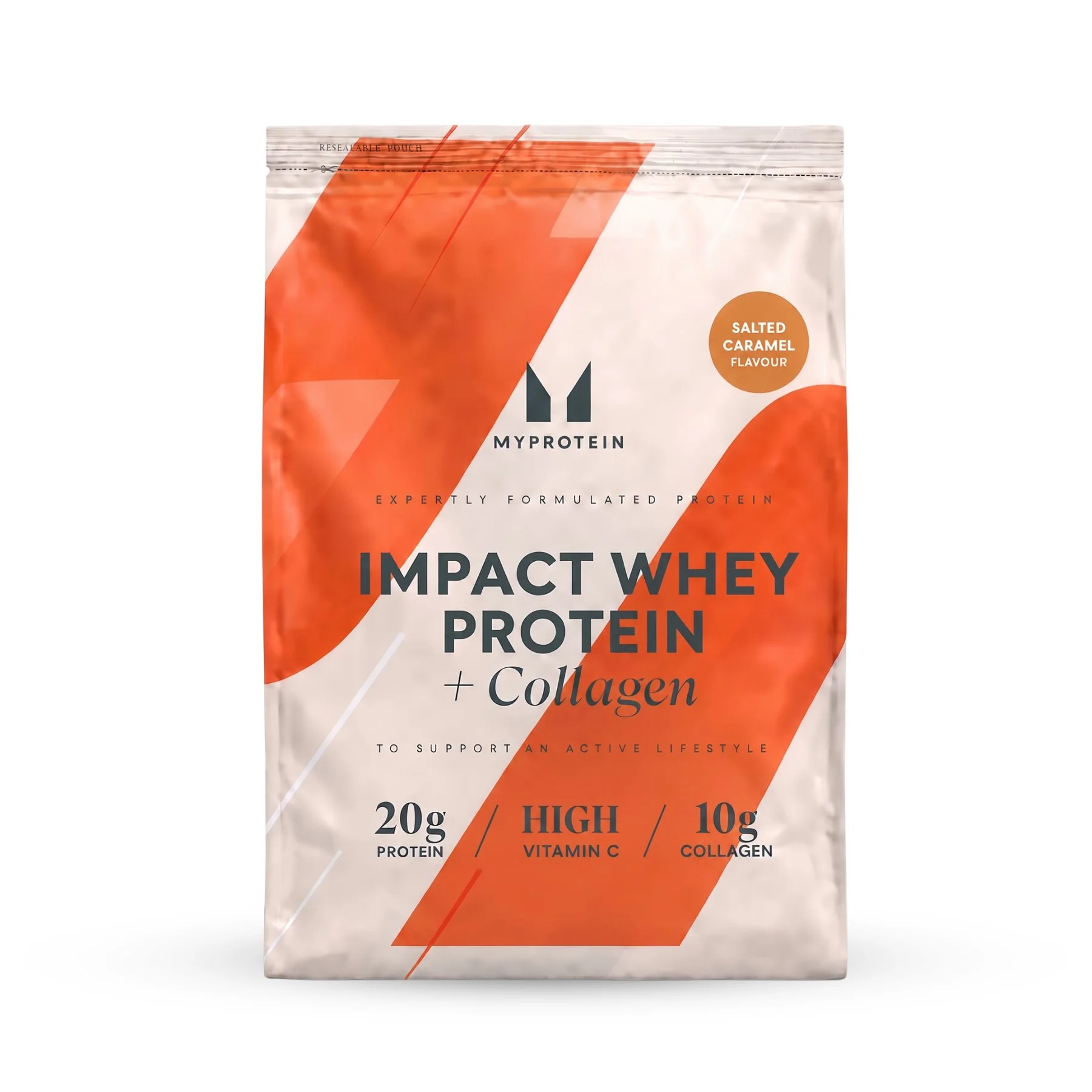 Impact Whey Protein - 2250g - 90Porcija - Salted Caramel (+Collagen) Fotografija 1
