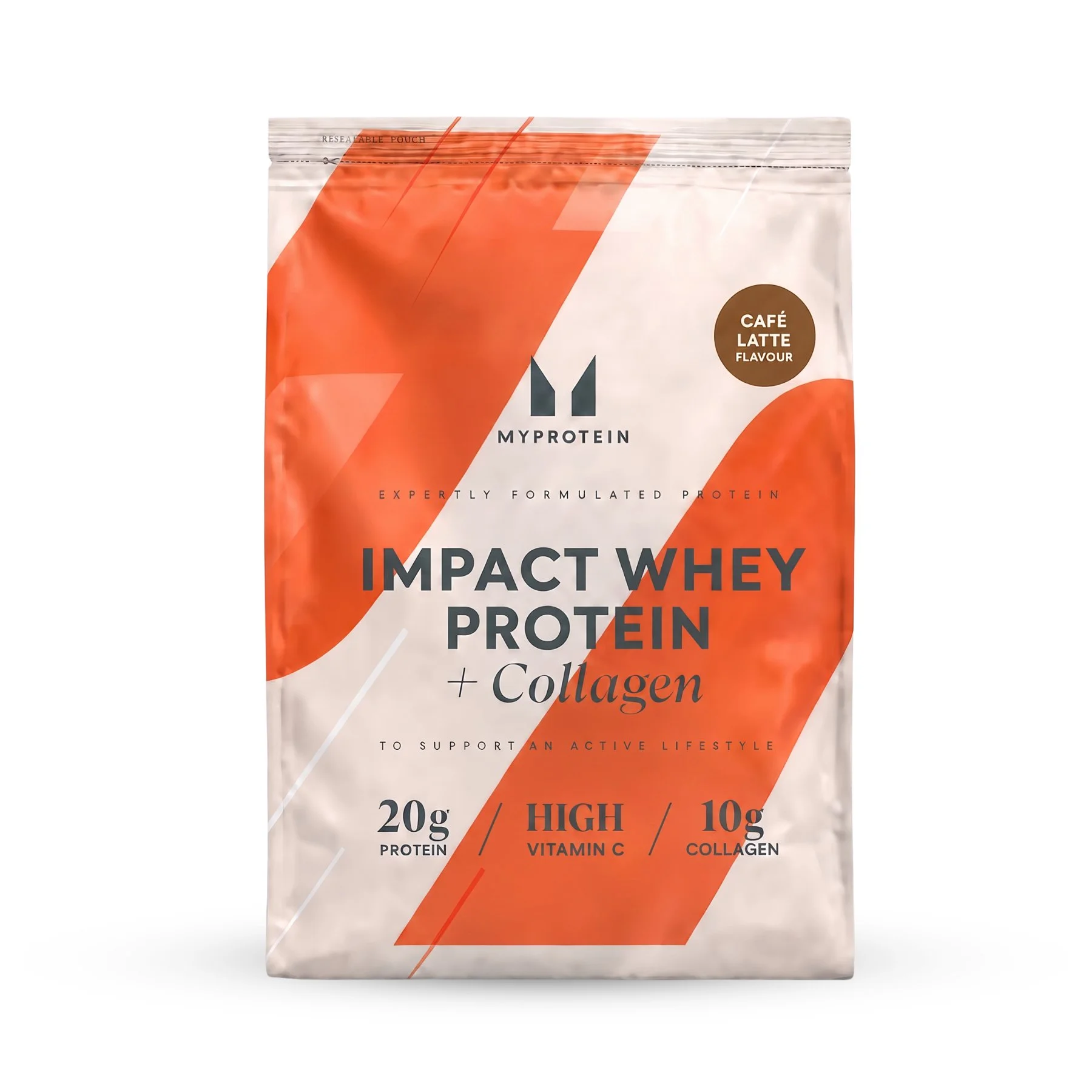 Impact Whey Protein + Collagen - 780g - 30Porcija - Cafe Latte Fotografija 1