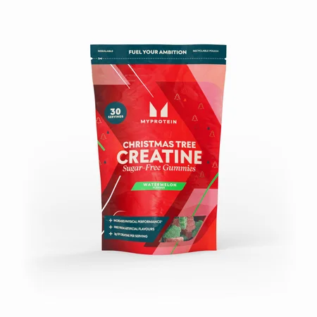 Gumene Bombone bez Šećera s Kreatinom - Božićna Drvca Lubenica